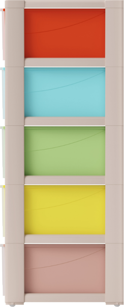 Комод пластиковый Альтернатива Колорит / М8823