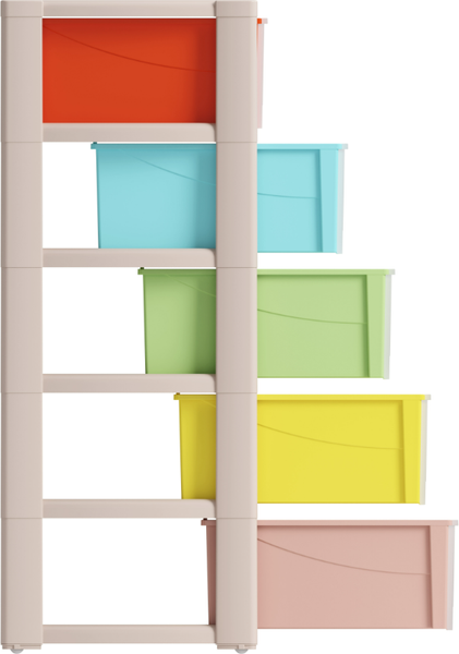 Комод пластиковый Альтернатива Колорит / М8823