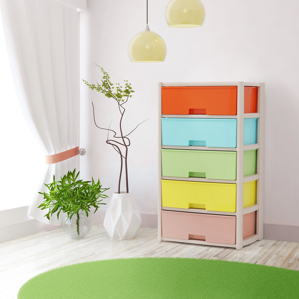 Комод пластиковый Альтернатива Колорит / М8823