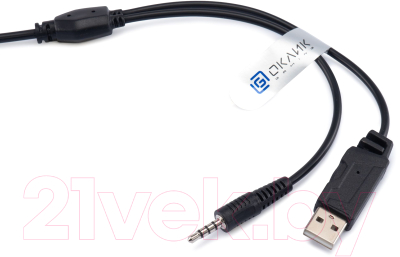 Наушники-гарнитура Оклик HS-L300G