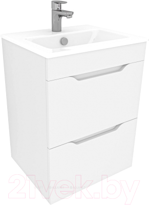 Тумба под умывальник Aquanet Практика 50 / 330455 - фото