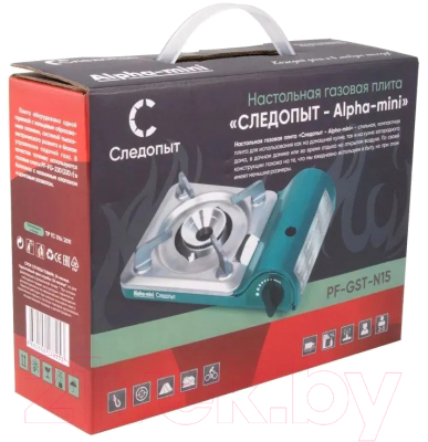 Плита туристическая Следопыт Alpha-Mini / PF-GST-N15 