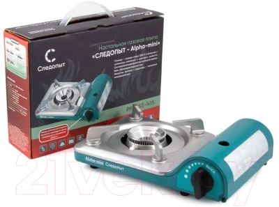 Плита туристическая Следопыт Alpha-Mini / PF-GST-N15 