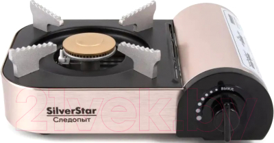 Плита туристическая Следопыт Silver Star / PF-GST-N17  - фото
