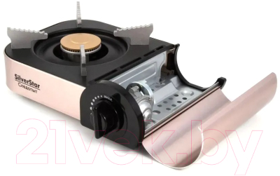 Плита туристическая Следопыт Silver Star / PF-GST-N17 