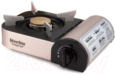 Плита туристическая Следопыт Silver Star / PF-GST-N17 
