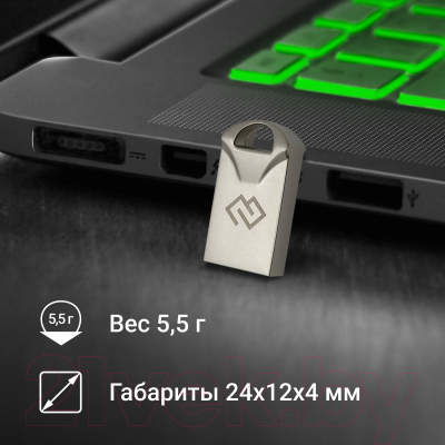 USB flash накопитель Digma 32Gb Drive2 / DGFUM032A20SR