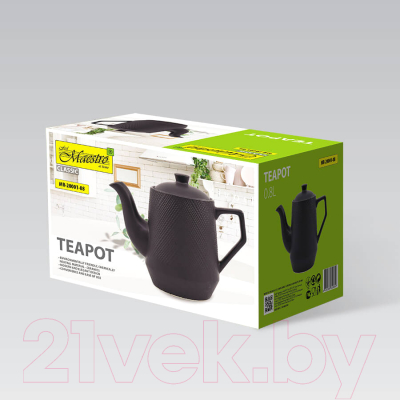 Заварочный чайник Maestro Black MR-20001-08
