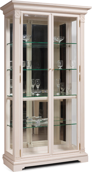 Шкаф с витриной Гомельдрев ГМ 5903 Береза - фото