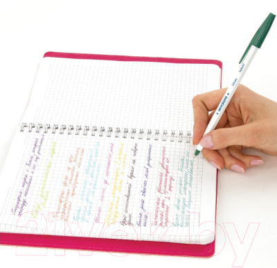 Набор шариковых ручек Юнландия Радуга / 143497