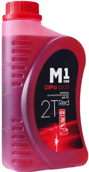 Моторное масло M1 One OilPro Profi 2T Red / 210348 - фото