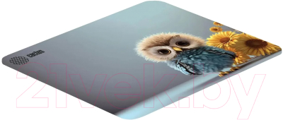 Коврик для мыши Cactus Owl gray CS-MP-D12M
