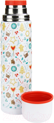 Термос для напитков StarWind New Year 11-1000