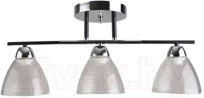 Потолочный светильник Mirastyle BL-7766/3 CR+BK - фото