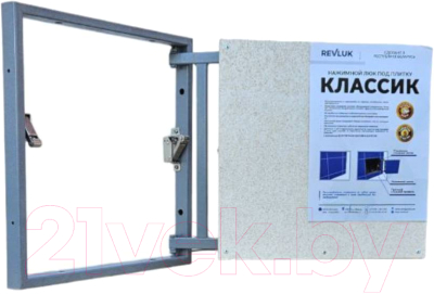 Люк под плитку Lukoff Классик+ 80x50