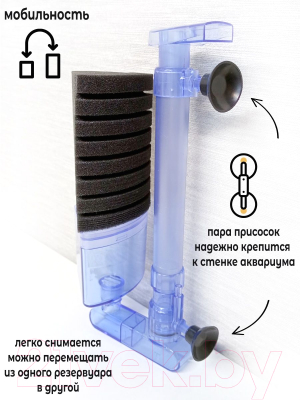 Фильтр для аквариума Lucky Herp XY-2883