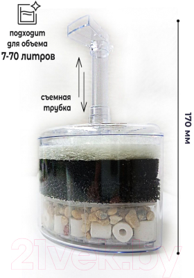 Фильтр для аквариума Lucky Herp XY-2008