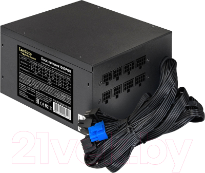 Блок питания для компьютера ExeGate Gaming Standard 1000PGS 1000W / EX285976RUS - фото