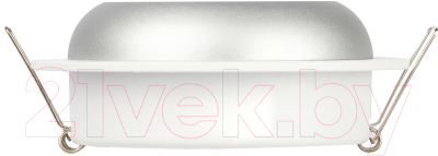 Точечный светильник ЭРА GX53 KL111 WH/SL / Б0061539