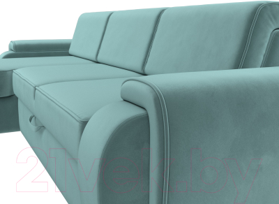 Диван угловой Лига Диванов Лига-025 левый / 119235L 