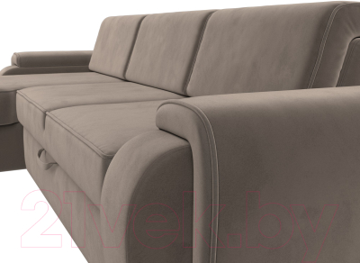 Диван угловой Лига Диванов Лига-025 левый / 119238L