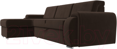 Диван угловой Лига Диванов Лига-025 левый / 119247L 