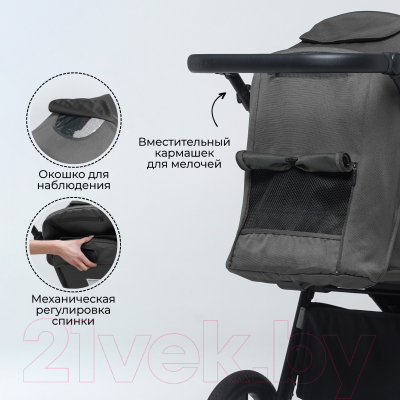 Детская прогулочная коляска Bubago Model Bass / BG 130-3