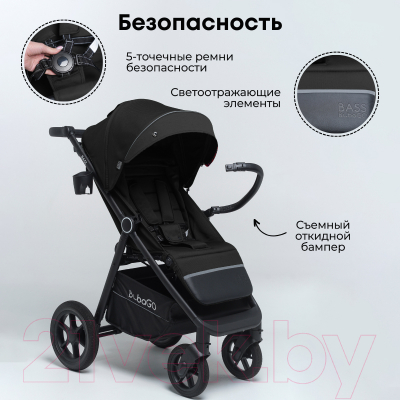 Детская прогулочная коляска Bubago Model Bass / BG 130-4