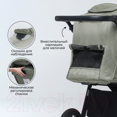 Детская прогулочная коляска Bubago Model Bass / BG 130-2