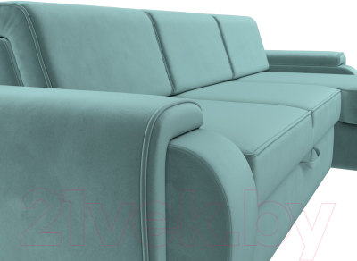 Диван угловой Лига Диванов Лига-025 правый / 119235