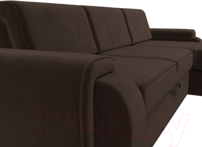 Диван угловой Лига Диванов Лига-025 правый / 119247