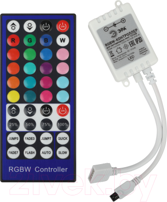 Контроллер для светодиодной ленты ЭРА RGBW-Controller-12/24V-96/192W / Б0061113 - фото