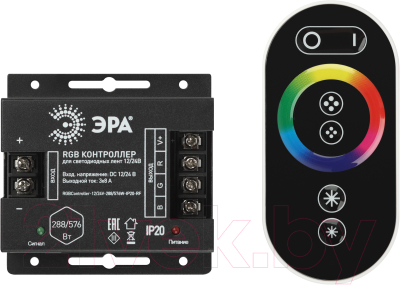 Контроллер для светодиодной ленты ЭРА RGBController-12/24V-288/576 / Б0061111 - фото