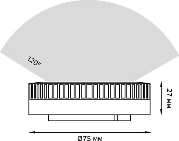 Лампа Gauss 108008111