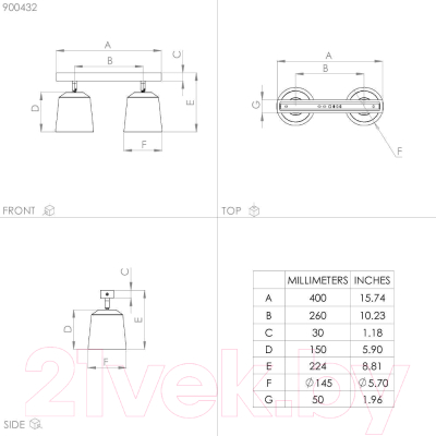 Спот Eglo Cotorro 900432