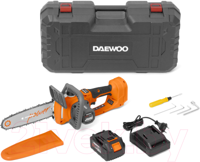 Пила цепная аккумуляторная Daewoo Power DACS 2021 Li SET