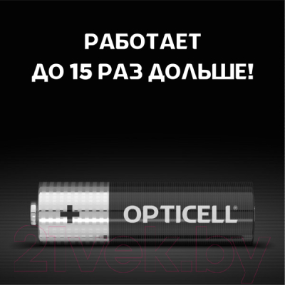 Комплект батареек Opticell Basic AA