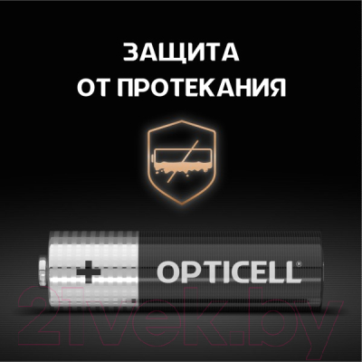 Комплект батареек Opticell Basic AA