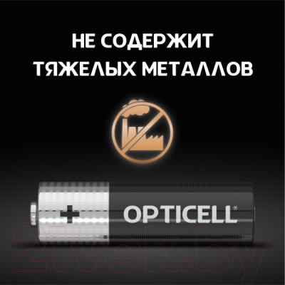 Комплект батареек Opticell Basic AA