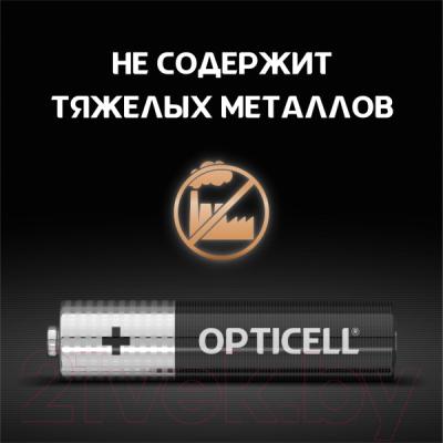 Комплект батареек Opticell Basic AAА
