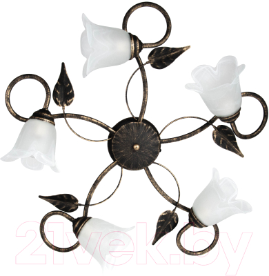 Люстра Элетех Флорин 151 НПБ 01-5x60-116 Е14 / 1005404183 - фото
