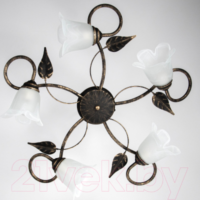 Люстра Элетех Флорин 151 НПБ 01-5x60-116 Е14 / 1005404183