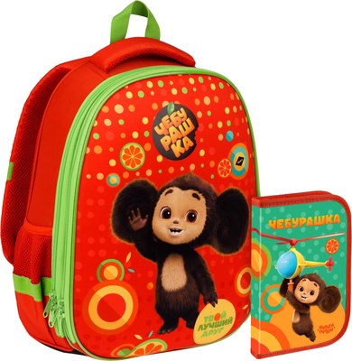 Школьный рюкзак Мульти-пульти Чебурашка / ЧБ_55144 - фото
