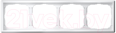 Рамка для выключателей и розеток Systeme (Schneider) Electric ArtGallery GAL000104  - фото