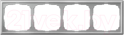 Рамка для выключателей и розеток Systeme (Schneider) Electric ArtGallery GAL000304  - фото