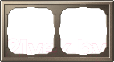 Рамка для выключателей и розеток Systeme (Schneider) Electric ArtGallery GAL000602  - фото