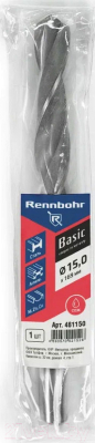 Сверло Rennbohr Basic Prom HSS-R 15x169мм / 461150 - фото