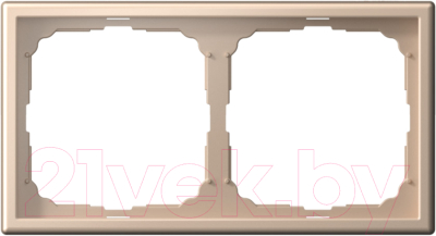 Рамка для выключателей и розеток Systeme (Schneider) Electric ArtGallery GAL001202  - фото