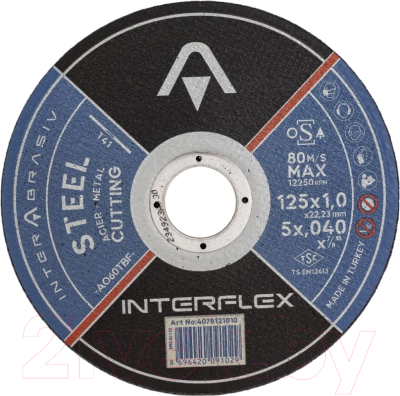 Набор отрезных дисков Interflex AO60TBF Steel / 4078121010.21 - фото