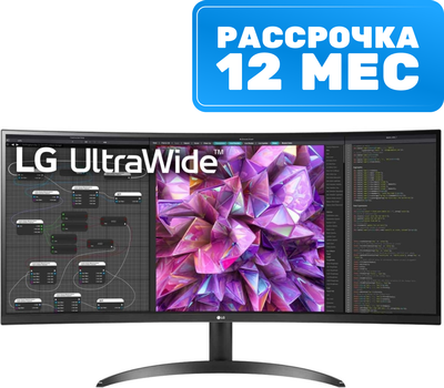 Монитор LG UltraWide 34WQ60C-B - фото